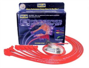 TAYLOR/VERTEX SBC 8MM Pro Race Wires- Red 76228