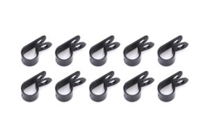 QUICKCAR RACING PRODUCTS Adel Line Clamps Nylon 3/8in 10pk 66-812