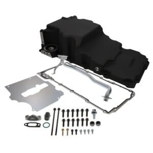 TOP STREET PERFORMANCE LS Low Profile Retrofit Black Oil Pan 81075BK