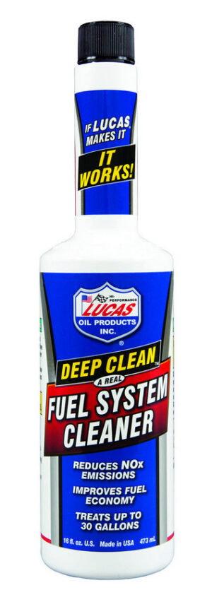 LUCAS OIL Deep Clean Fuel System Cleaner 16 Ounce Bottle LUC10512