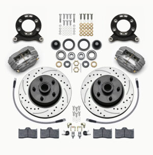 WILWOOD Front Disc Brake Kit 65- 69 Mustang Drilled 140-13476-D