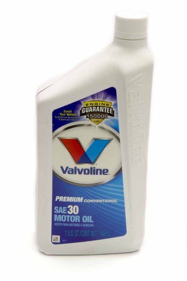 VALVOLINE Hd 30W Oil Quart Valvoline 797978