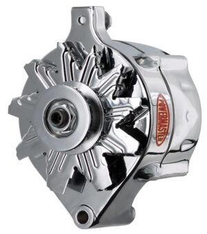 POWERMASTER Ford 150 Amp Alternator Chrome Finish 8-37141