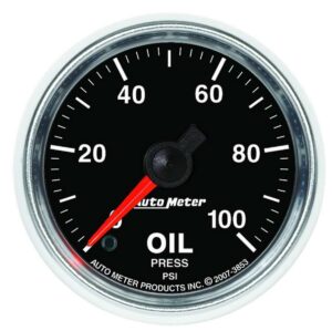 AUTOMETER 2-1/16 GS Oil Pressure Gauge – 0-100psi 3853