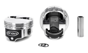 ICON PISTONS SBF FT Forged Piston Set 4.030 Bore -4.8cc IC719.030