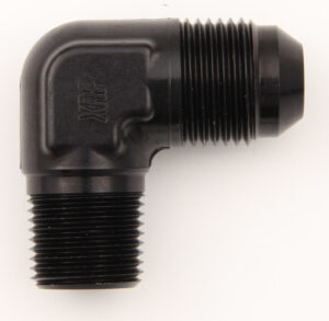 XRP-XTREME RACING PROD. Elbow 90 X #8 Flare X 3/8 NPT Black 982208BB