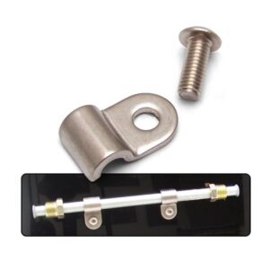 KEEP IT CLEAN 1/2in Stainless Steel Single Line Clamps 12Pk KICLC3500