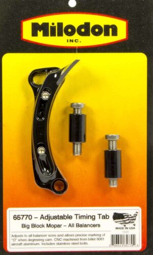 MILODON BBM Timing Pointer – All 6-8in Balancers 65770