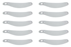 ULTRA SHIELD Tearoffs 12.375 Curved RQP BEL 281/288 Shields 01222