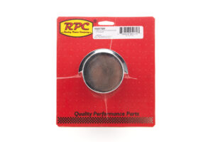 RACING POWER CO-PACKAGED Clamp-On Breather 3in Tall 1-1/2in ID Black R9517BK