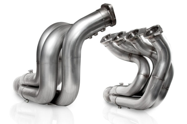 STAINLESS WORKS Downswept BBC Dragster Header 2-1/4in to 2-3/8 DNBBC225S238