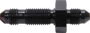 ALLSTAR PERFORMANCE Straight Bulkhead -3 Black 10pk ALL50092-10
