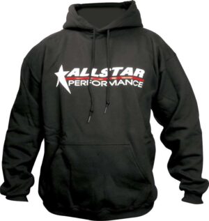 ALLSTAR PERFORMANCE Allstar Hooded Sweatshirt X-Large Black ALL99913XL