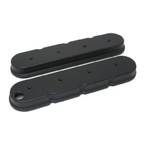 RACING POWER CO-PACKAGED GM LS Engine Valve Cover Aluminum Black R6369BK