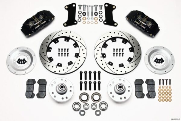 WILWOOD Front Disc Brake Kit 67-69 Camaro 12.19 Rotor 140-10510-D