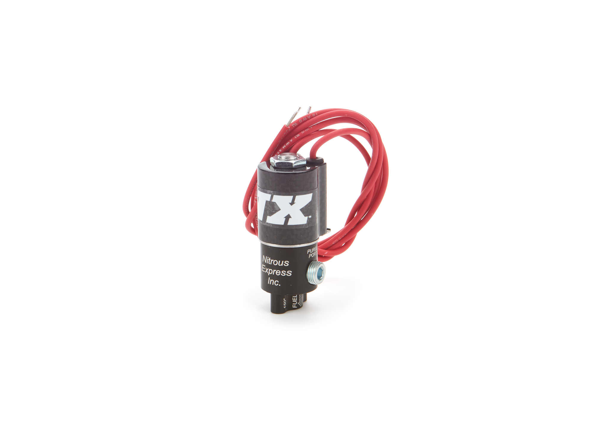 NITROUS EXPRESS Lightning Stage 1 Gas Solenoid- .150in Orific 15101L