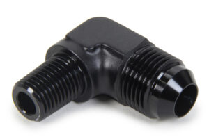 TRIPLE X RACE COMPONENTS AN to NPT 90 Degree #8 x 3/8 HF-99083BLK
