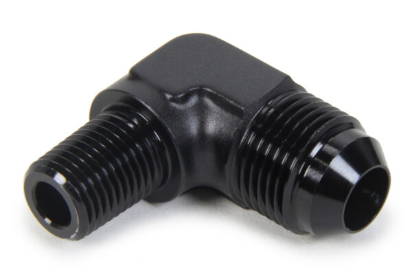 TRIPLE X RACE COMPONENTS AN to NPT 90 Degree #8 x 3/8 HF-99083BLK