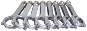 EAGLE GM LS 4340 Forged H-Beam Rods 6.125 w/2.100 Pin CRS6125O3D