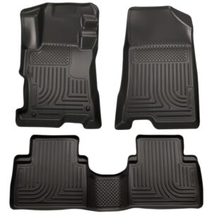 HUSKY LINERS 08-12 Honda Accord Front /2nd Floor Liners Black 98401