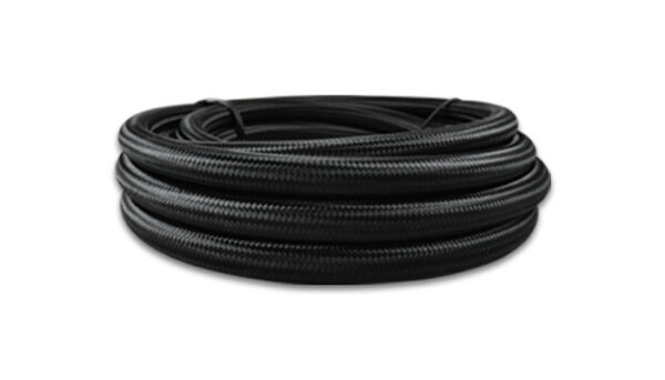 VIBRANT PERFORMANCE 5ft Roll -10 Black Nylon Braided Flex Hose 11990