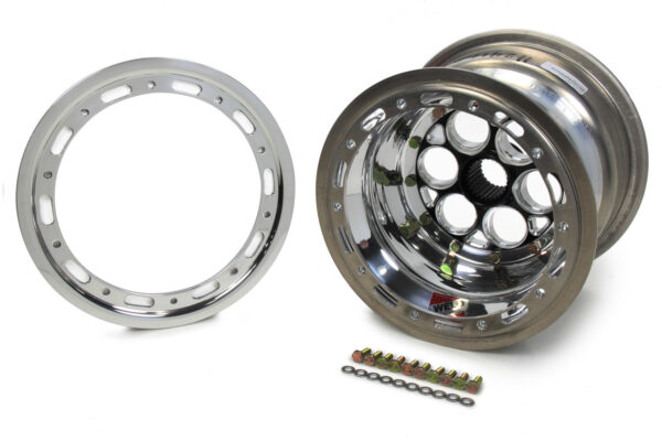 WELD RACING 10×8 27 Spline 3in BS w/ Beadlock Black 734B-10823