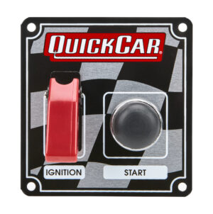QUICKCAR RACING PRODUCTS Ignition Panel w/Flip Switch 50-103