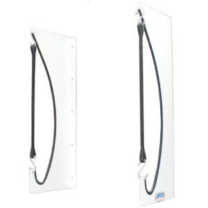 HEPFNER RACING PRODUCTS Nose Wing Mount for Trailer White HRP6553-WHT