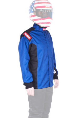 RACEQUIP Jacket Chevron Blue Large SFI-1 131925RQP