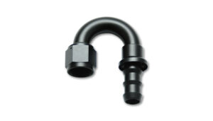 VIBRANT PERFORMANCE -6AN Push-On 180 Degree Hose End Fitting 22806