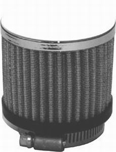 RACING POWER CO-PACKAGED Chrome Clamp-On Brather 1-3/8In Hole R9309X