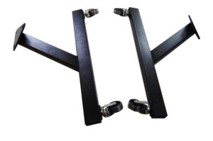 RACING POWER CO-PACKAGED 2-Pc Engine Cradle SB/BB Chevy With Wheels R1906
