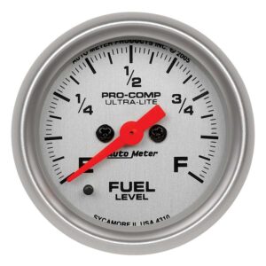 AUTOMETER 2-1/16in U/L Fuel Level Gauge – Programmable 4310
