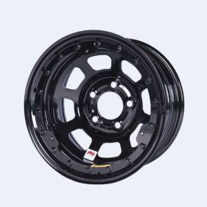BASSETT 15×8 IMCA B/Lock Wheel Black D-Hole 5×4.75 58DC4ILK