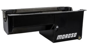 MOROSO SBC Steel Oil Pan – 7qt. For Dart/Rocket Block 21019