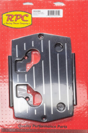 RACING POWER CO-PACKAGED Optima Alum Ball Milled Battery Tray Black R6323BK