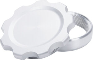 ALLSTAR PERFORMANCE Filler Cap Silver with Weld-In Alum Bung ALL36170