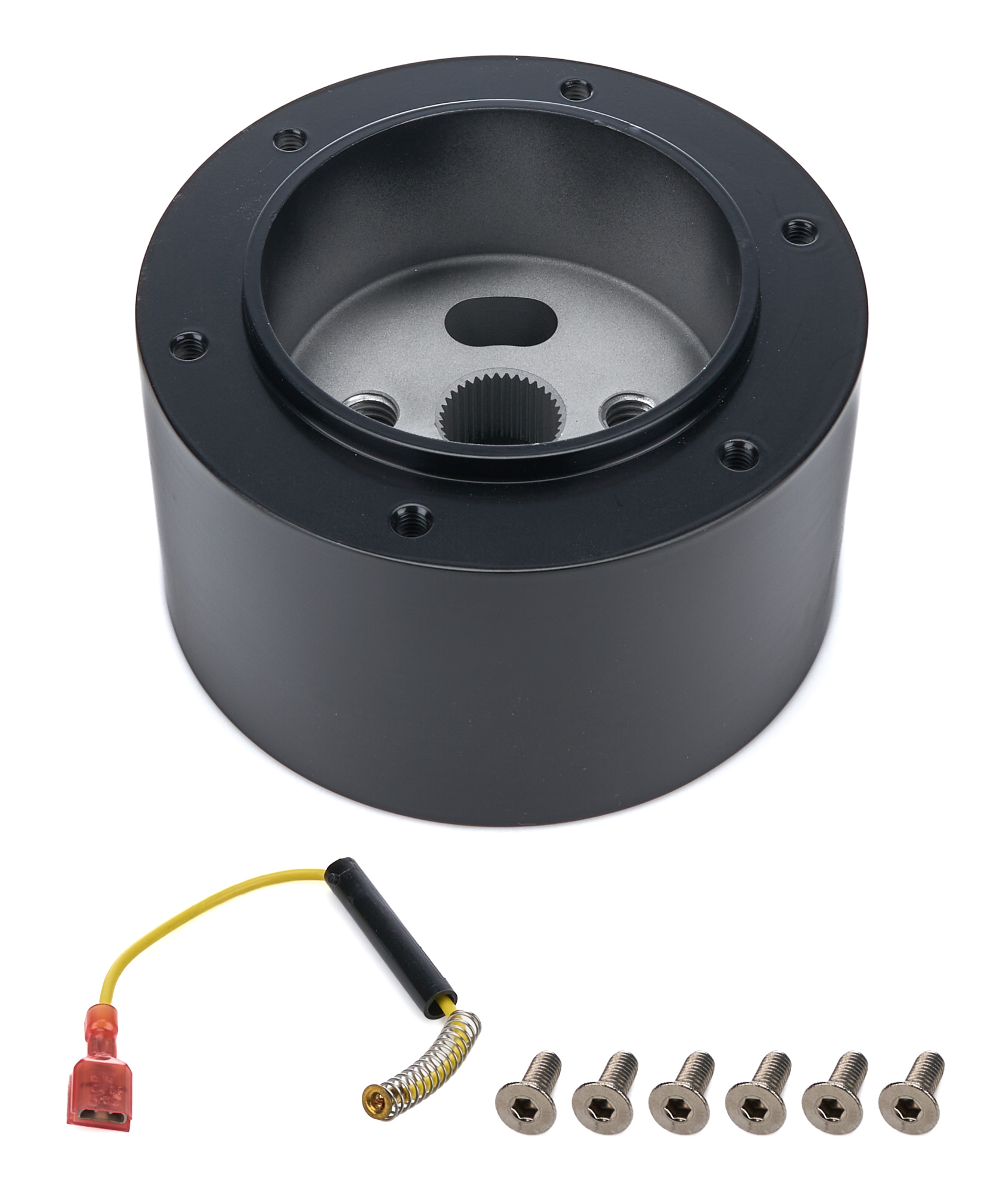 LECARRA STEERING WHEELS Steering Wheel Hub Adapter Black B-16777