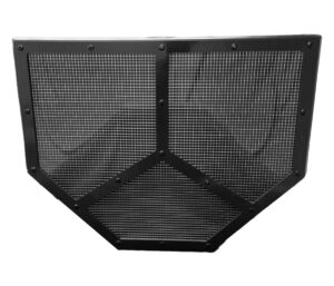 DOMINATOR RACE PRODUCTS Shaker Screen Radiator Mod Black DOM-551-BK
