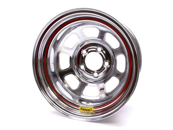 BASSETT 15×8 Chrome Wheel 5×5 4in BS 58D54IC