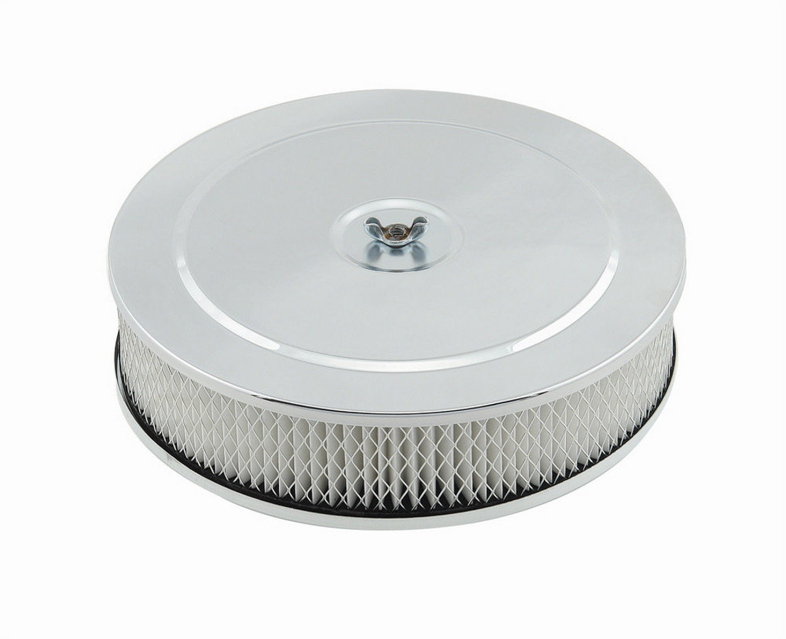 MR. GASKET 9in Chrome Air Cleaner 1487