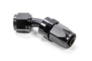 TRIPLE X RACE COMPONENTS #6 30 Degree Swivel Hose End HF-23006BLK