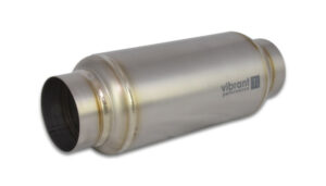 VIBRANT PERFORMANCE Resonator  3in Inlet/ Outlet x 12in Long 17530