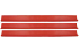 DOMINATOR RACE PRODUCTS Dirt Rocker Set Red 3pc 1100-RD