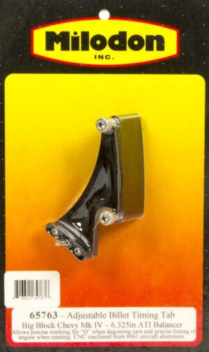 MILODON BBC Timing Pointer – 6.325 ATI Balancer 65763
