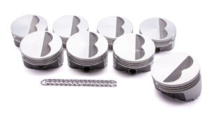 ICON PISTONS SBC FHR F/T Piston Set 4.155 Bore -3.7cc IC9941.030