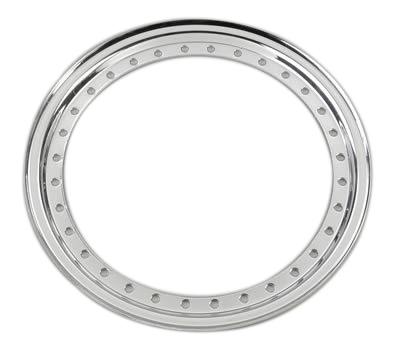 AERO RACE WHEELS Outer Beadlock Ring Chrome 54-500004