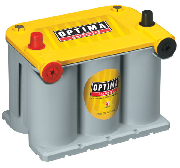 OPTIMA BATTERY Battery Yellow Top 650cc a/810ca 75/25 Dual Terml 8042-218
