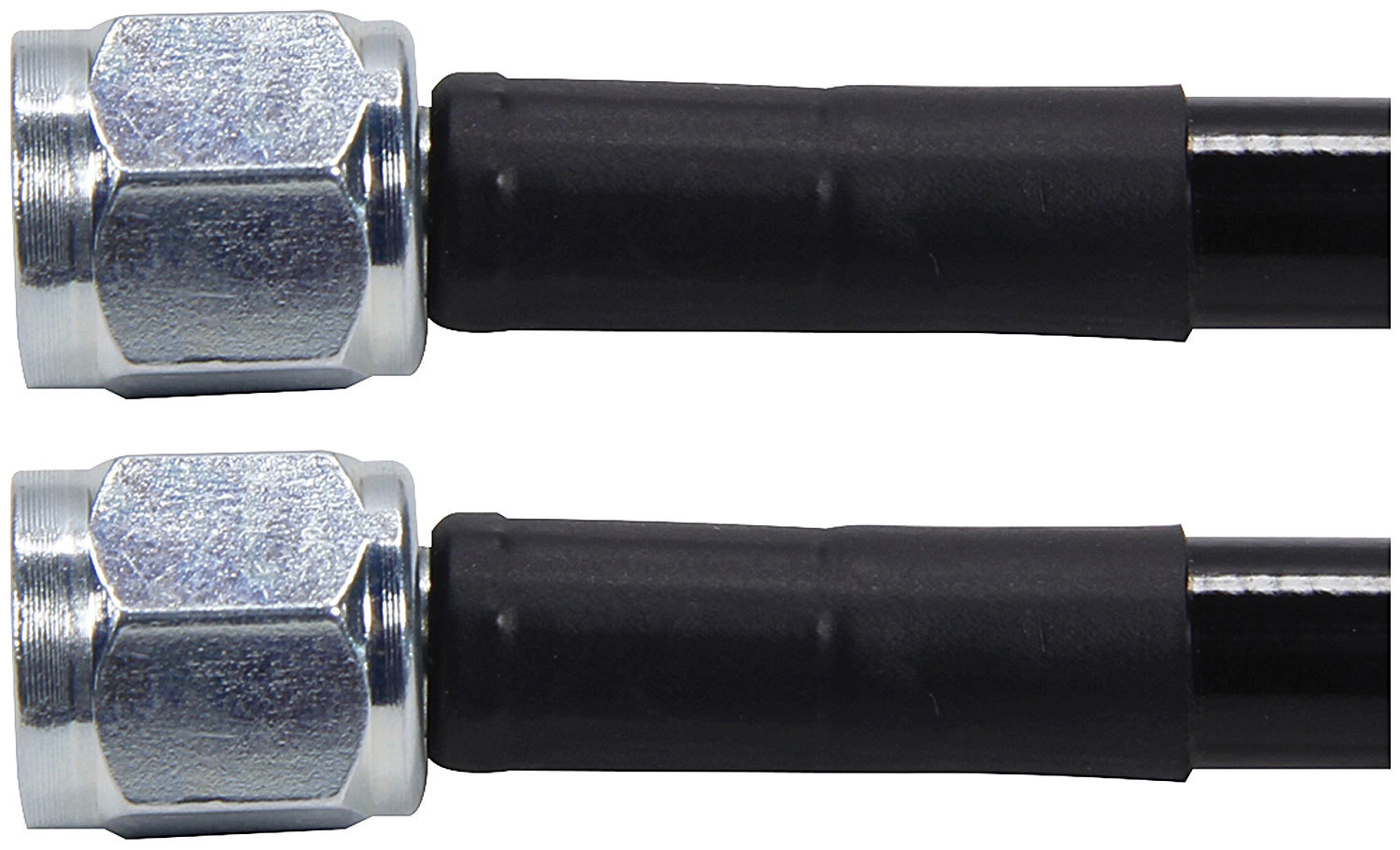 ALLSTAR PERFORMANCE Coated Braided Line 12in #4Hose -4Str/-4Str Steel ALL48440-12