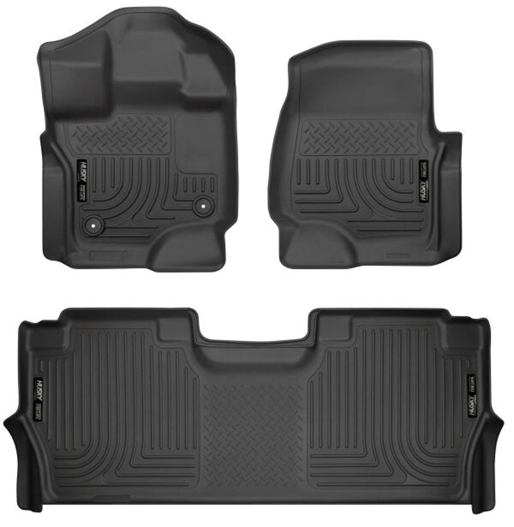 HUSKY LINERS Front & 2nd Seat Floor Liners 94121